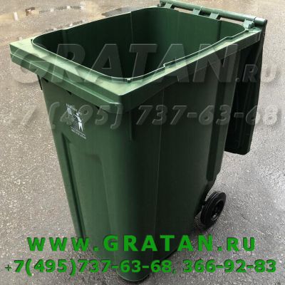 Купить ЕвроКонтейнер для мусора MGB 360л GRATAN недорого